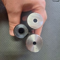3 Used Endmills. Unsure Of Brand Or Size.