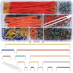 Breadboard Jumper Wire Kit 125mm 840 Pieces 14 Lengths PCB Circuit Board