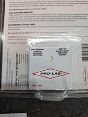 PRO LAB CARBON MONOXIDE TEST KIT ~ Instant Results~ CA101 Pro Lab ~ NEW