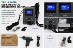 YIHUA 948D-I ESD Safe Digital Desoldering Station w/ Vacuum Gun adjustable temp