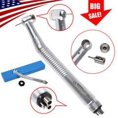 10 Pcs Seasky NSK PANA MAX Style Dental High Speed Turbine Handpiece Push 4Hole