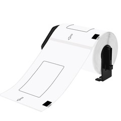 4″ x 6″ DK 1241 Address White Paper 200 Labels P/R For Brother QL-1100 1050N