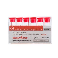 Dental Endo Gutta Percha Points Root Canal Filling Material Taper 02/04/06 15-40
