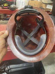 Vintage MSA Skullgard Brown Hard Hat