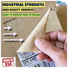 200 Premium – SHIPPING LABELS – WING OFFICE – Self Adhesive – 5 4″ x 8 3/8″