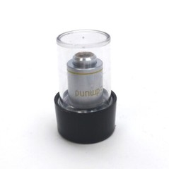 Edmund Industrial Optics Microscope Objective Lens, 10X, 0.25 NA, RMS Mount