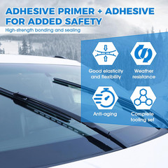 Polyurethane Windshield Adhesive, Windshield Primer Car Window Sealant Quick Cur