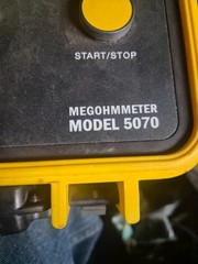 AEMC 5070 MEGOHMMETER GRAPHICAL INSULATION TESTER (FREE SHIPPING)