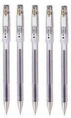 Pilot Hi Tec C 025 Gel Ink Pen Set Of 5 Hyper Fine Point 0.25Mm Black Ink