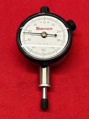Starrett 81-141J-10453 Dial Indicator 0-.250″ Range 0-50-0 Balanced Dial SPECIAL