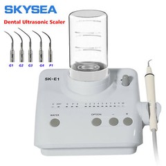 SK-E1 Dental Ultrasonic Electric Scaler 2*Water Bottles Fit Cavitron EMS Tip FDA
