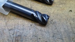 Widia Hanita Varimill TF4VN513005B 4fl carbide endmill 1/2×1/2×5/8×2.5×4″ R.03