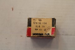 VR WESSON AL-5 2A5 – 5/16 SQ X 2 1/4 – CARBIDE TOOL BIT – QTY OF 5 – NOS