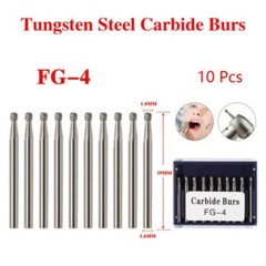 Dental Tungsten Carbide Bur FG 1.6MM Dills Round For High Handpiece FG-04 in USA