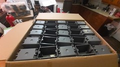 Gardner Bender Switch Outlet Box, New Work, 18 cu. in. 1-Gang NS18N 100 CASE
