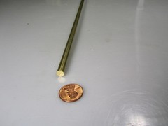 360 Brass Rod 1/4″ (.250″) Diameter x 24.0″ Length, 3 Pcs, 6 Ft