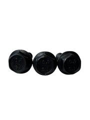 100 pcs M8-1.25×25 Hex Flange Frame Bolt Class 10.9 DIN 6921 Zinc Phosphate Oil