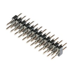 2.0mm Pitch Double Row Straight Male Pin Header 2x2P/3/4/5/6/7/8/10/12/20/40P