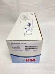 (960) USA TipOne 10uL Graduated Filter Pipette Tip Racks 96×10 1121-3810