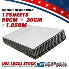 For Inner wall of ventilation duct Sound Deadener shock absorption Mat 19sqft