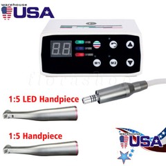 NSK Style Dental Brushless LED Electric Micro Motor/1:5 Increasing Handpiece UPS