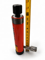 10 Ton 6″ Stroke Hydraulic Ram Single Acting