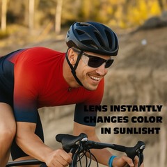 Global Vision Acropolis Photochromic Sunglasses Auto-Darkening Super Dark