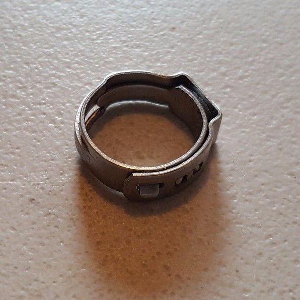 50 PIECES 1/2″ STAINLESS STEEL PEX CINCH CLAMPS