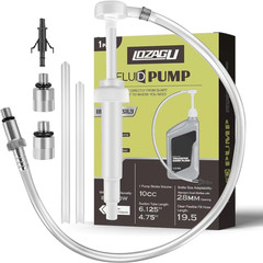 Lower Unit Gear Oil Pump for Standard Quart Bottles – 10Cc per Pump Stroke, Tran
