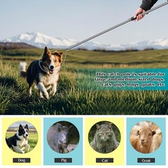 Dog Catcher Pole 61 Inches – Animal Catch Heavy Duty Stainless Steel