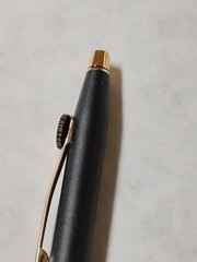 Cross Black Matte Pen & Pencil Set-Miller Genuine Draft Emblem Tested