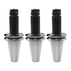 3 CAT40 ER16 Collet Chucks 4″ G6.3/15000RPM Balanced Tool Holder Set