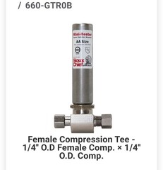 Sioux Chief 660-GTR0B Water Hammer Arrestor 1/4″ O.D. FIP Comp x 1/4″ OD Comp.