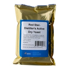 Red Star Yeast Distiller’s High Alcohol Ferment 1 lb 500 Gallon