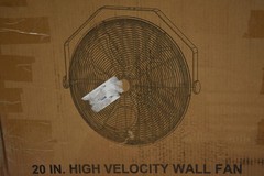 BILT HARD 20 in High Velocity Wall Fan Outdoor Rated 120V UL Listed HFE-0703