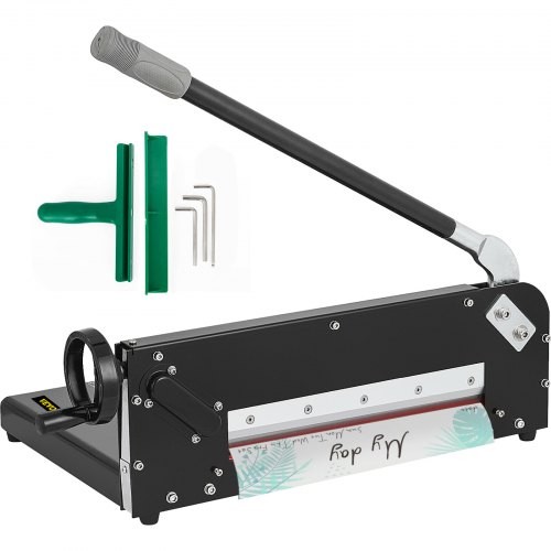 VEVOR 12″ Paper Cutter Heavy Duty Guillotine Stack Paper Trimmer Metal Base A4