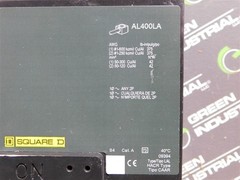 USED SquareD LA400 LAL36400 Circuit Breaker 600VAC 250VDC 400A TypeS4 Green Face
