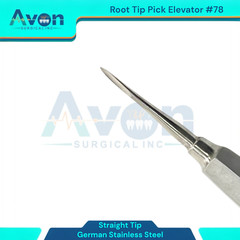 3 Count Apical Root Tip Picks, Dental Tooth Extraction Elevators #78, #79, #80