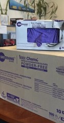 Exam Nitrile Gloves Powder Free, Case Of 1000 PCs Large 5 mil