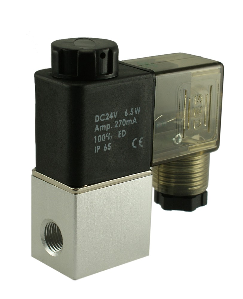 1/4″ Inch Fast Response Direct Acting Electric Solenoid Valve 12V DC DIN