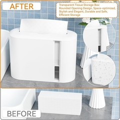 Touchless Paper Towel Dispenser for Countertop,Home,Bathroom and Kitchen,Whit…