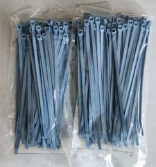 PANDUIT PAN-TY Cable Ties 300 Pcs 7.4 Inches PLT2S-C86 Blue