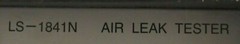 USED COSMO LS-1841N AIR LEAK TESTER LS1841N