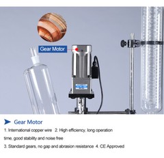 50L Large Lab Chemical Jacket Reactor Glass Reaction Vessel Digital Display USA