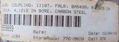 NEW FALK 1110T HUB 4.1215″ I.D.
