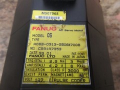FANUC AC SERVO MOTOR MODEL OS A06B-0313-B506#7008 C991A7353 99.01