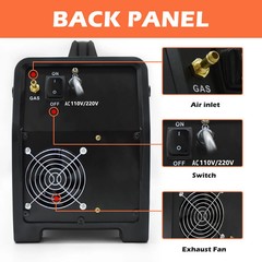HITBOX 5In1 Gas/Gasless SYN MIG Welder Stick Lift TIG Welder Spool Gun 110V/220V