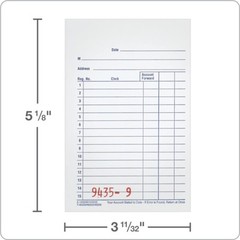 Compact General Purpose Sales Book – 50 Sets per Book, Carbonless Convenience