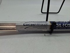 Lucas Milhaupt Sil-Fos 15 15% Silver Brazing Alloy Rods HVAC Grade 1LB 28 Rods