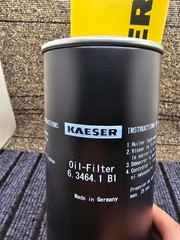 Kaeser 6.3464.1 B1 Spin-On Compressor Fluid Oil Filter Fits BSD 30 / 40 / 50